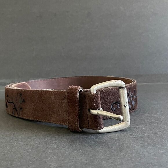 Gap leather belt with embroidered detail size 30 - Picture 3 of 10